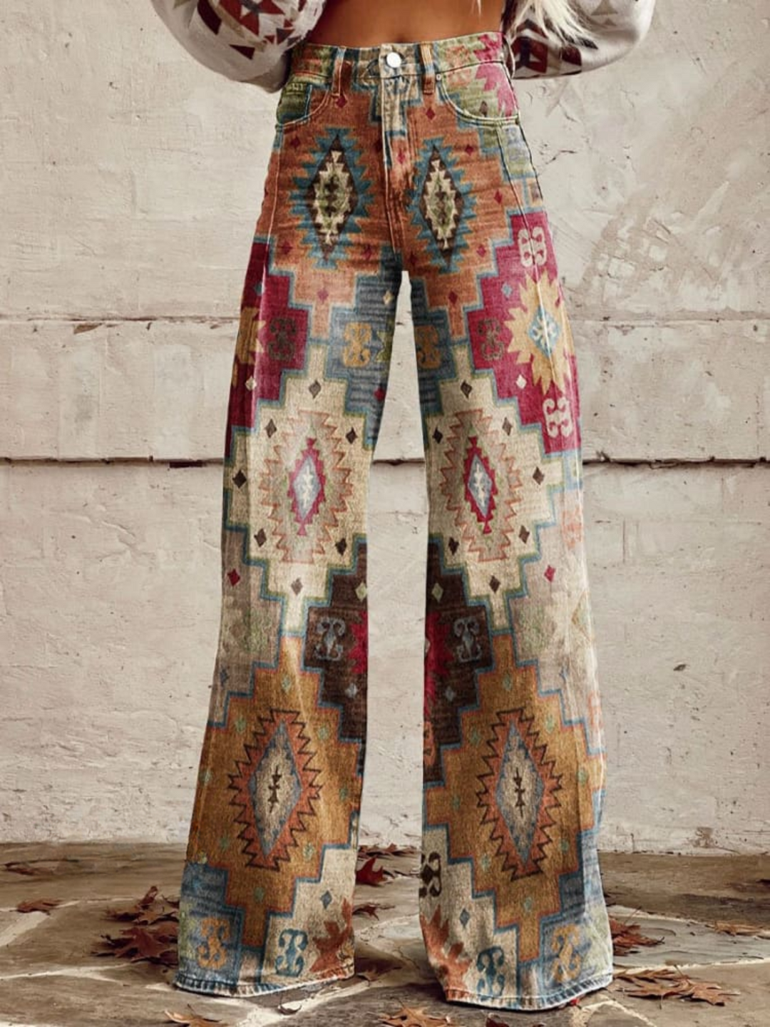Charlotte | Vintage Soft Wide-Leg Pants
