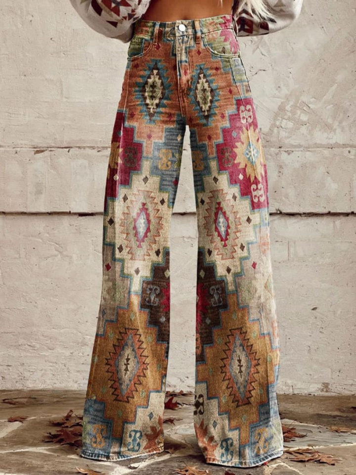 Charlotte | Vintage Soft Wide-Leg Pants