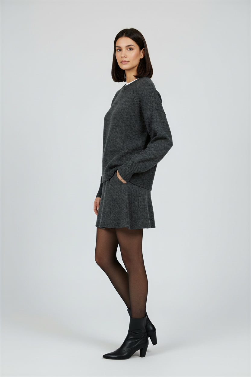 Mieke |  All-Season Soft Knit Co-ord Set For Women