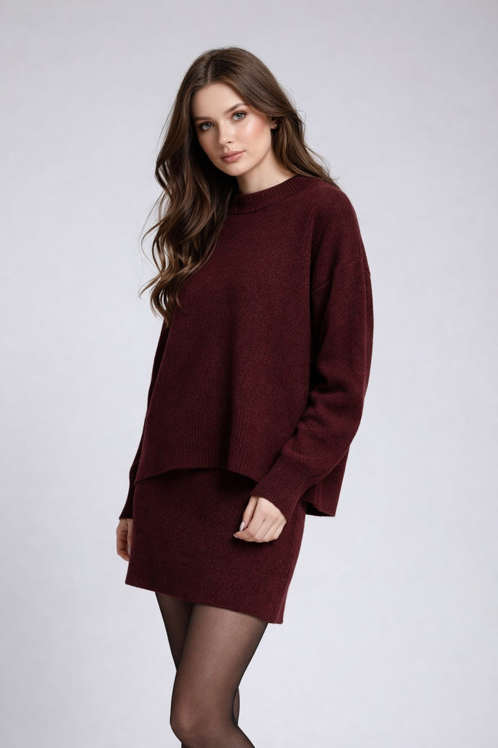 Mieke |  All-Season Soft Knit Co-ord Set For Women