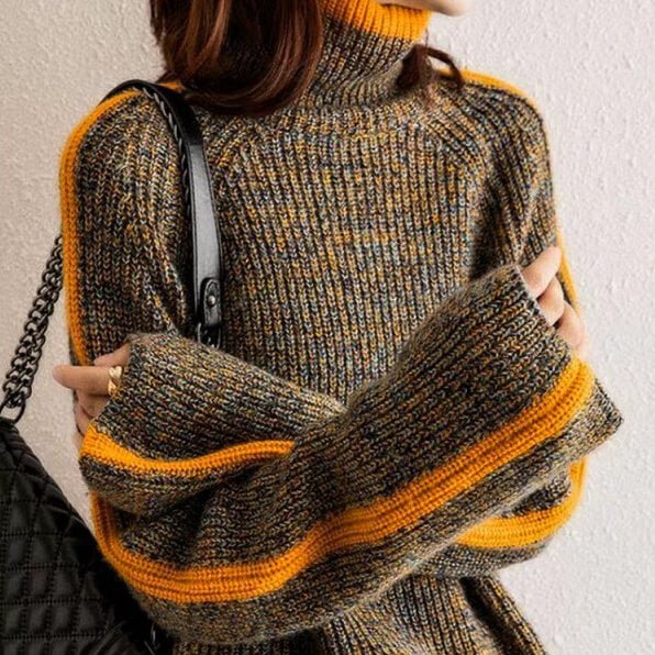 Esmara | Women's Oversized Turtleneck Cardigan Sweater