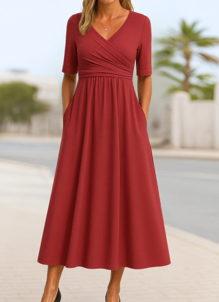 Stylish Crossover Dress