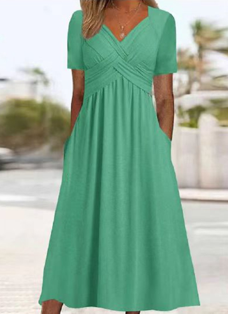 Stylish Crossover Dress