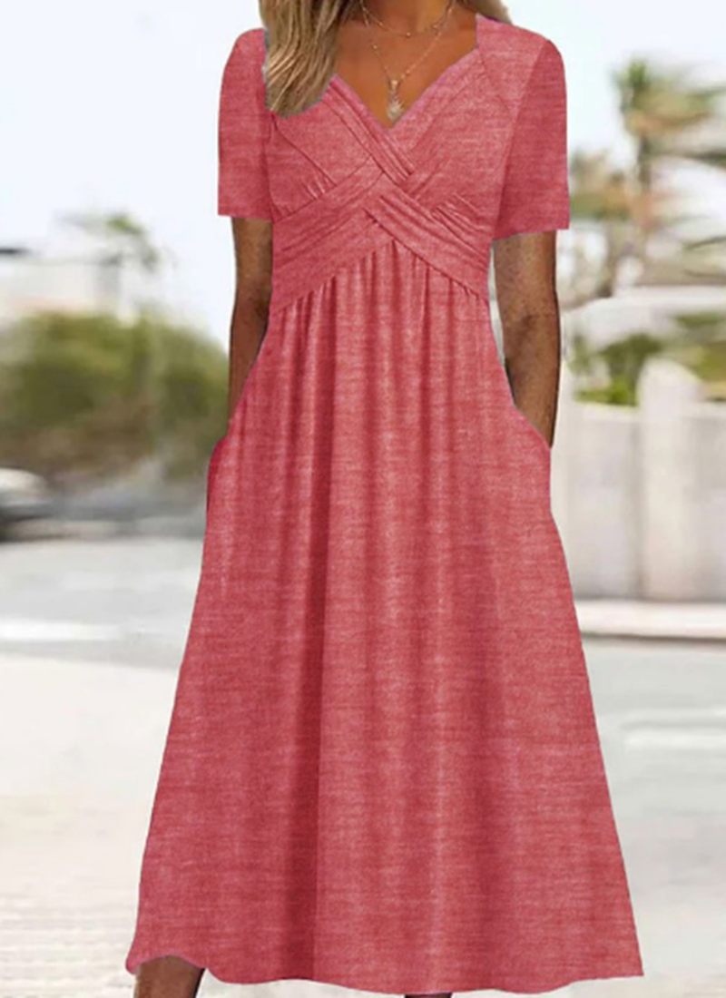 Stylish Crossover Dress