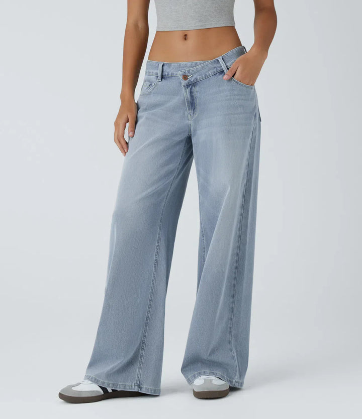 The Asymmetric Zip™ Cargo Jean