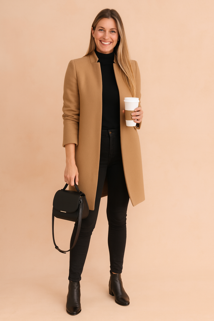 Laurence | Minimalist Coat For Women