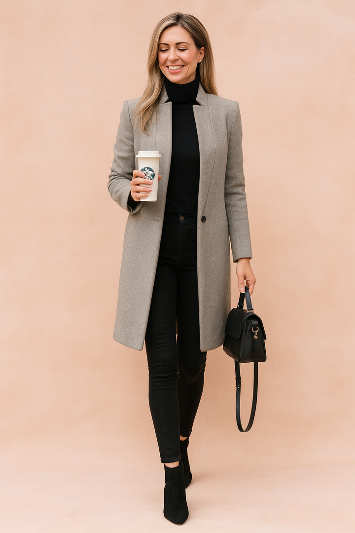 Laurence | Minimalist Coat For Women