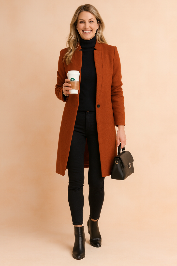 Laurence | Minimalist Coat For Women