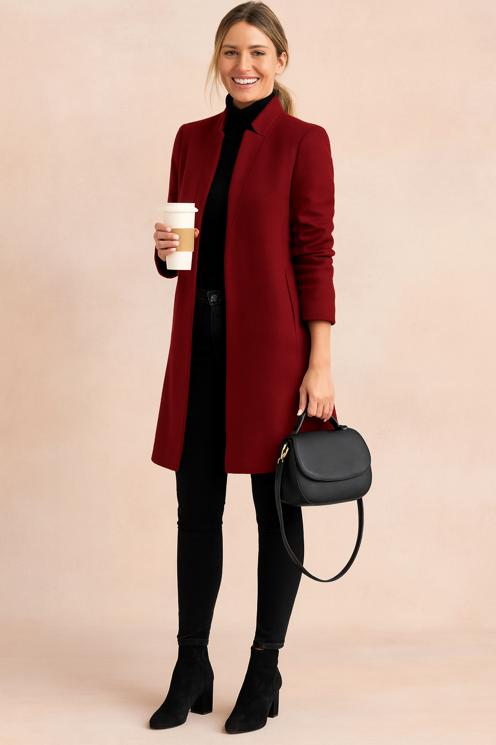 Laurence | Minimalist Coat For Women