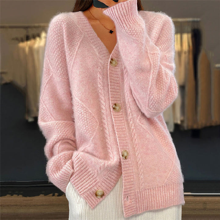 Hensley Knitted Cardigan | Women's Cozy Layering Piece