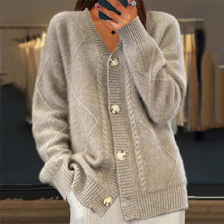 Hensley Knitted Cardigan | Women's Cozy Layering Piece