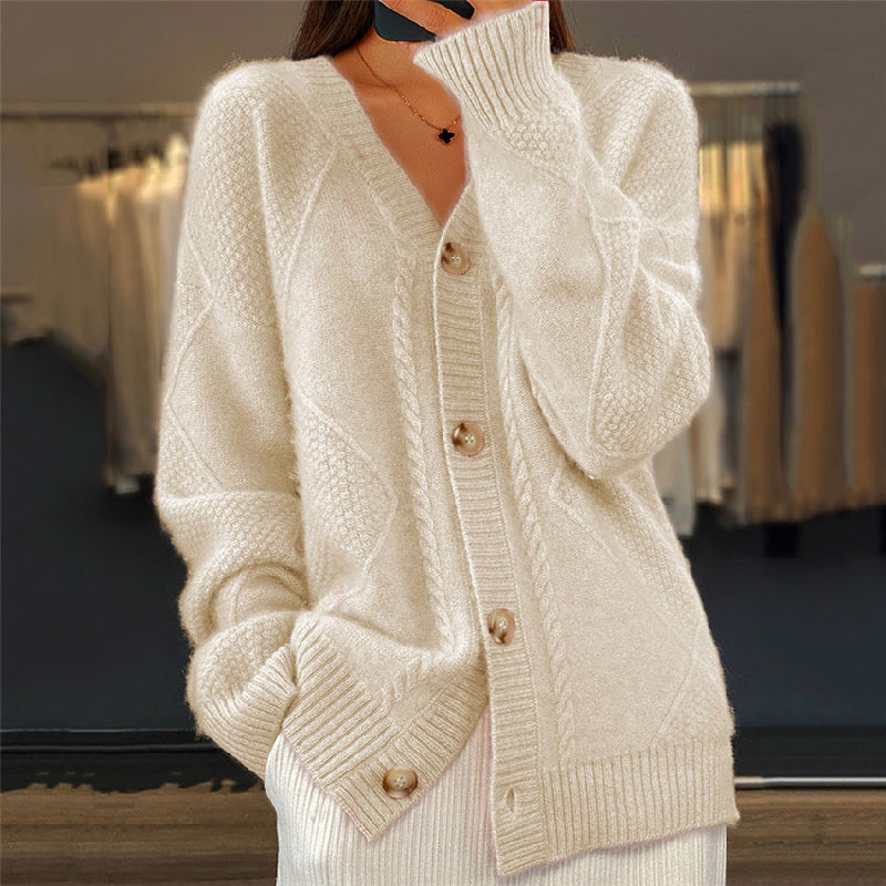 Hensley Knitted Cardigan | Women's Cozy Layering Piece