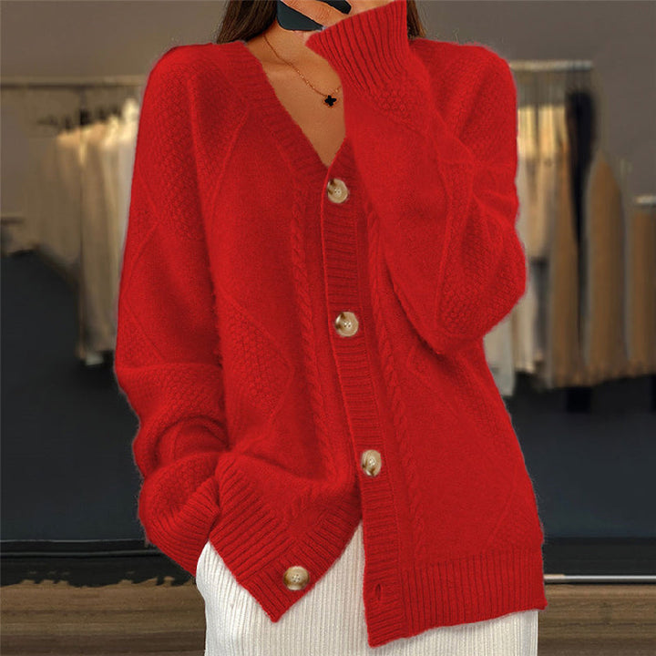 Hensley Knitted Cardigan | Women's Cozy Layering Piece