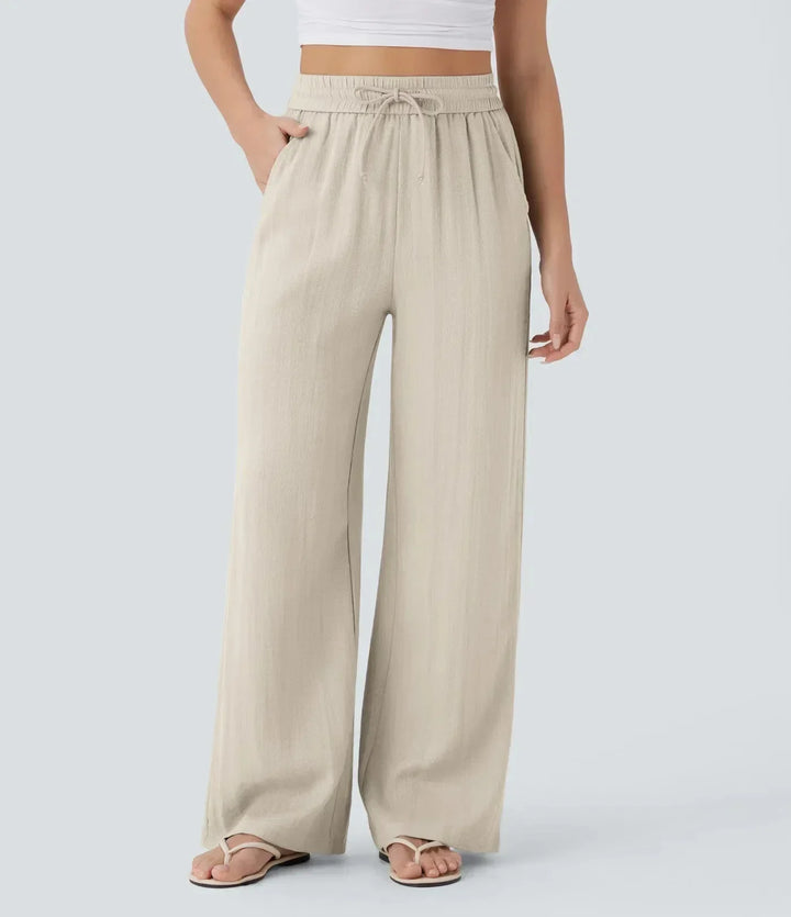 The Riviera High-Rise™ Linen Trouser