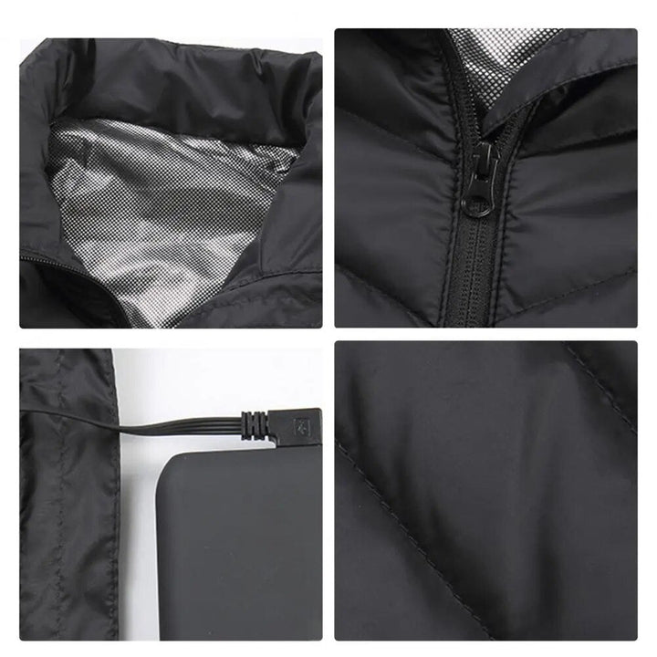 BodyWarmer – Verwarmd vest met drie warmtestanden