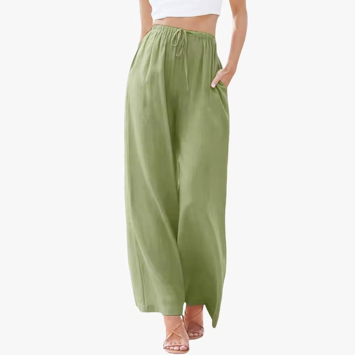 Zoe | Elegant Cotton Trousers for Women