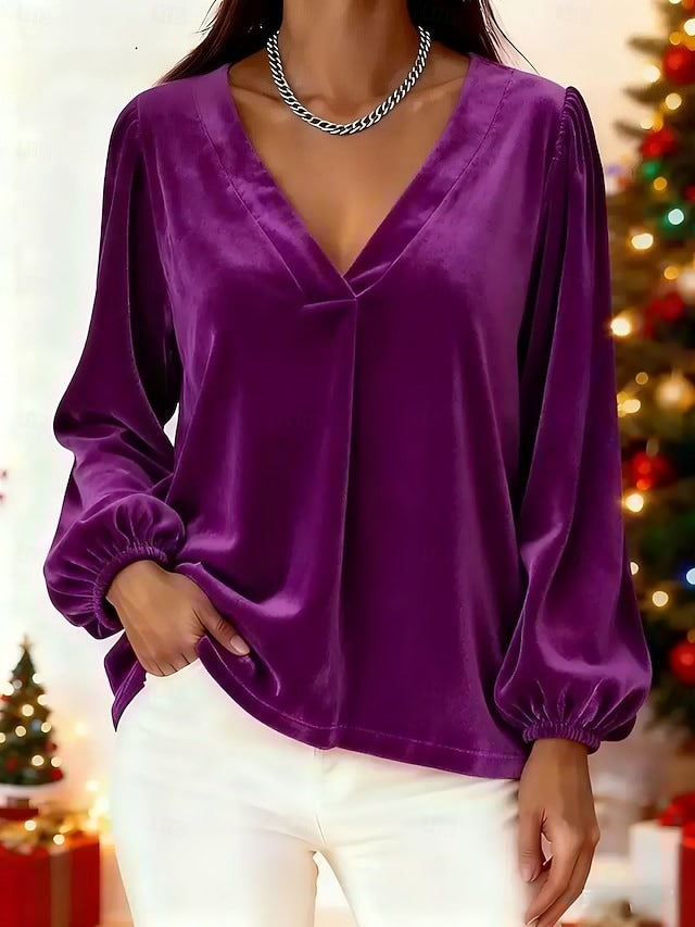 Elegant Nightfall Blouse