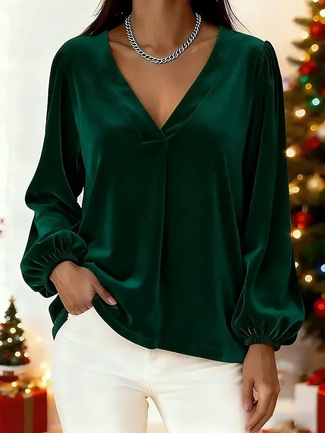 Elegant Nightfall Blouse