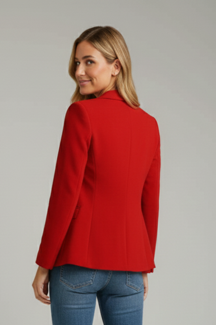 Himalia | Women’s Blazer with Notched Lapel and Single Button