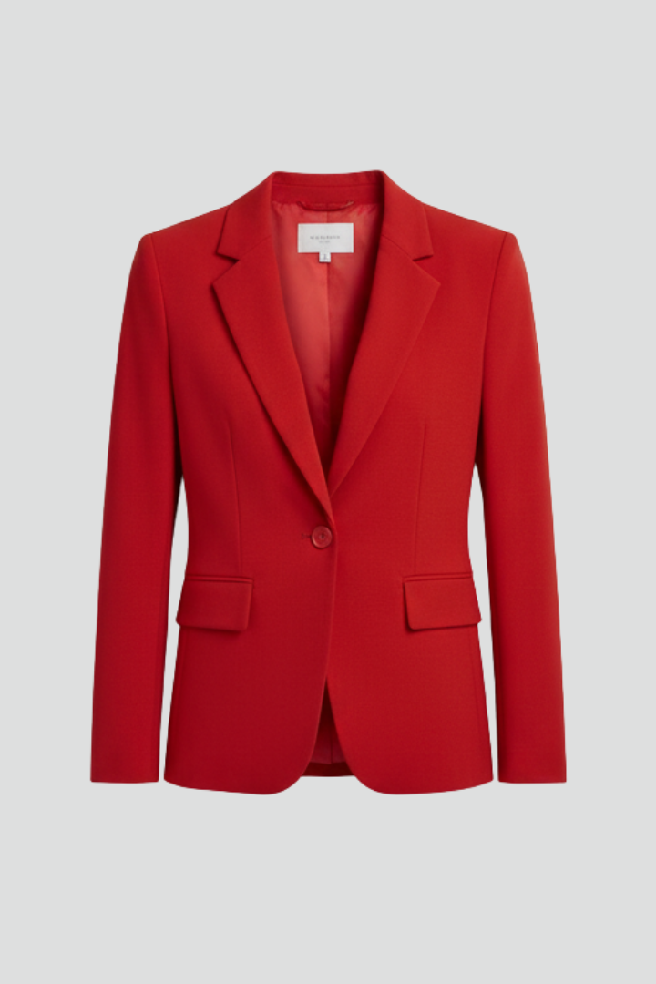 Himalia | Women’s Blazer with Notched Lapel and Single Button