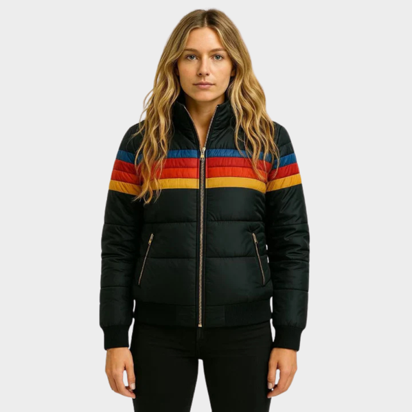 Lisa | Retro Hooded Puffer Jacket For Women