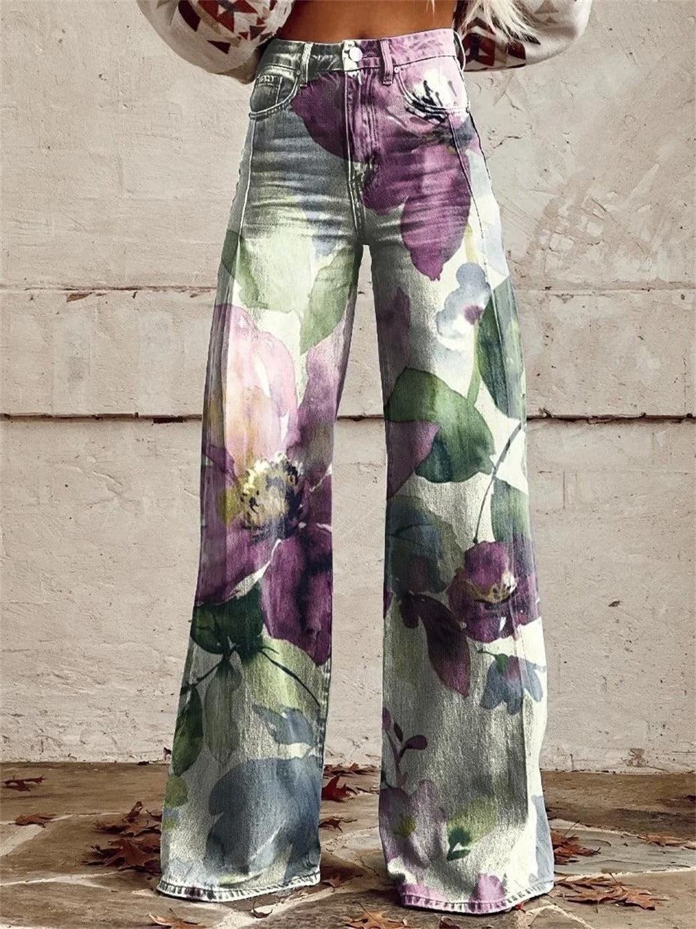 Victoria | High-Waisted Wide-Leg Pants