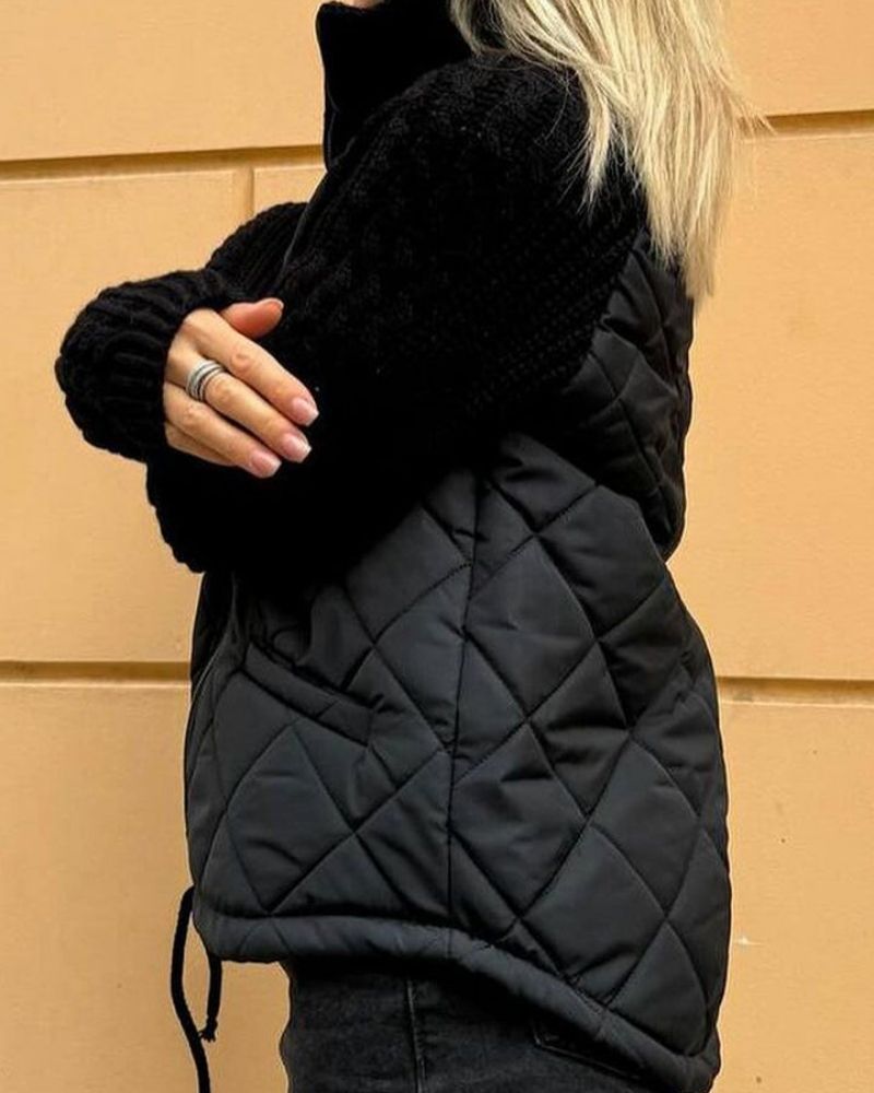 Victoria | Elegant Knit Fusion Jacket
