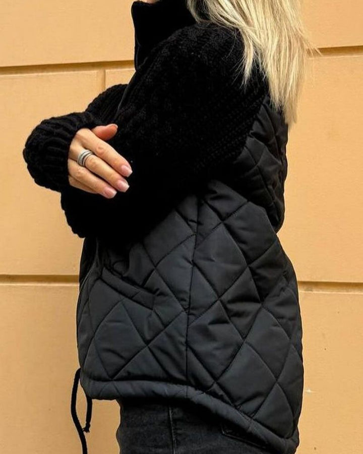 Victoria | Elegant Knit Fusion Jacket