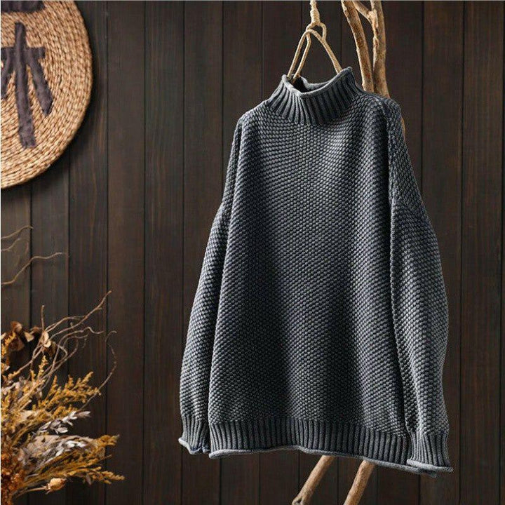 Betty | Merino Wool Knitted Turtleneck Jumper