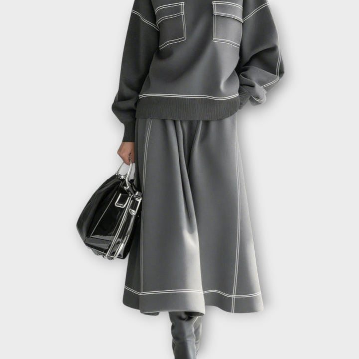 Elyana | Chic Minimalist Two-Piece Set