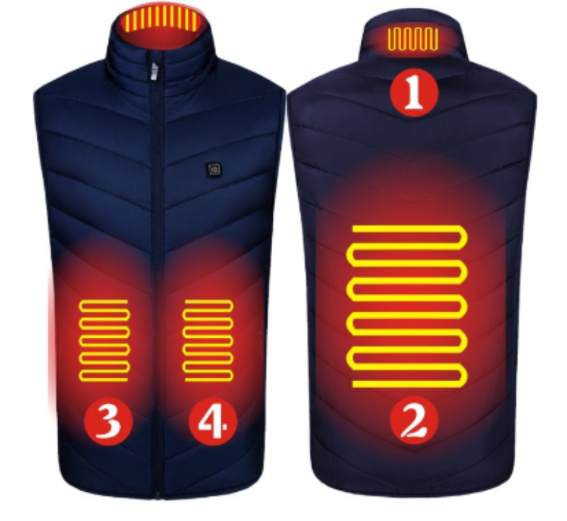 BodyWarmer – Verwarmd vest met drie warmtestanden