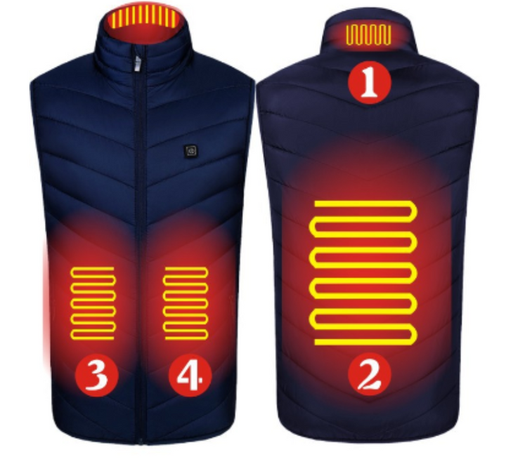 BodyWarmer – Verwarmd vest met drie warmtestanden