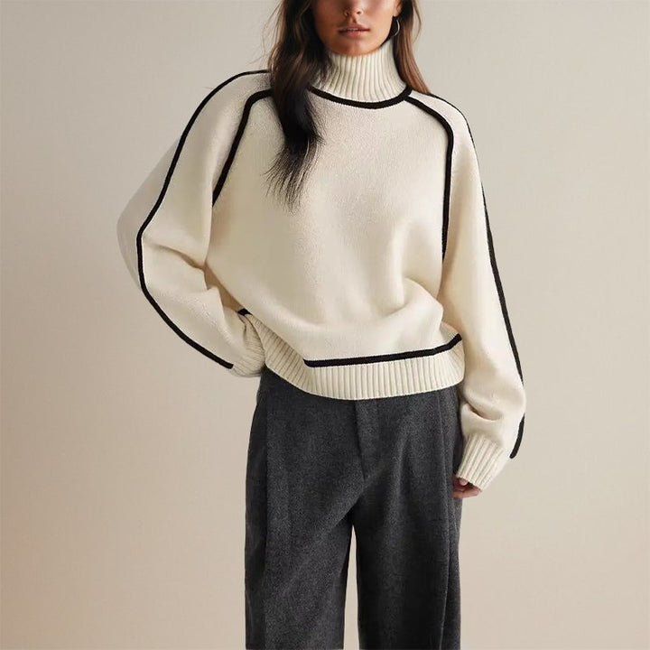 Masha | High Neck Elegant Sweater