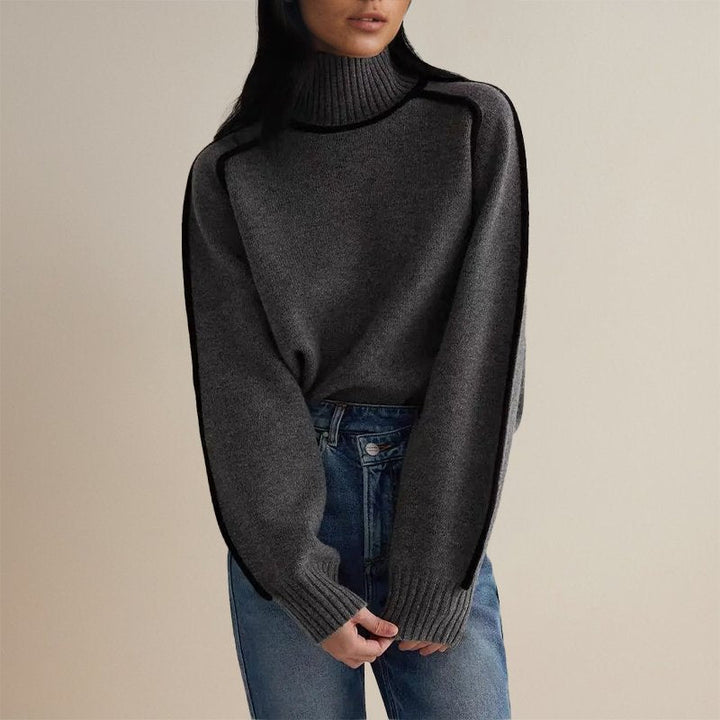 Masha | High Neck Elegant Sweater