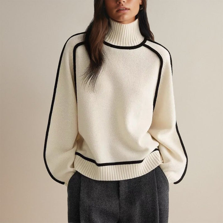 Masha | High Neck Elegant Sweater