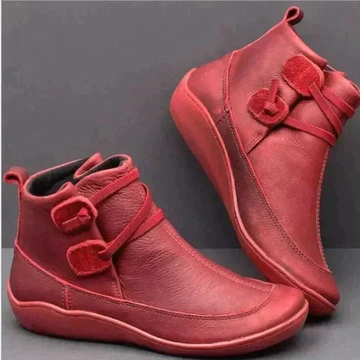 Women's Waterproof Ankle Boots with Cushioned Interior